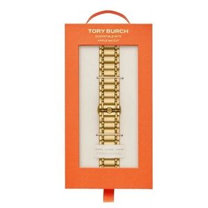 Tory Burch Miller Gold Tone Apple Watch Band Style TBS0094